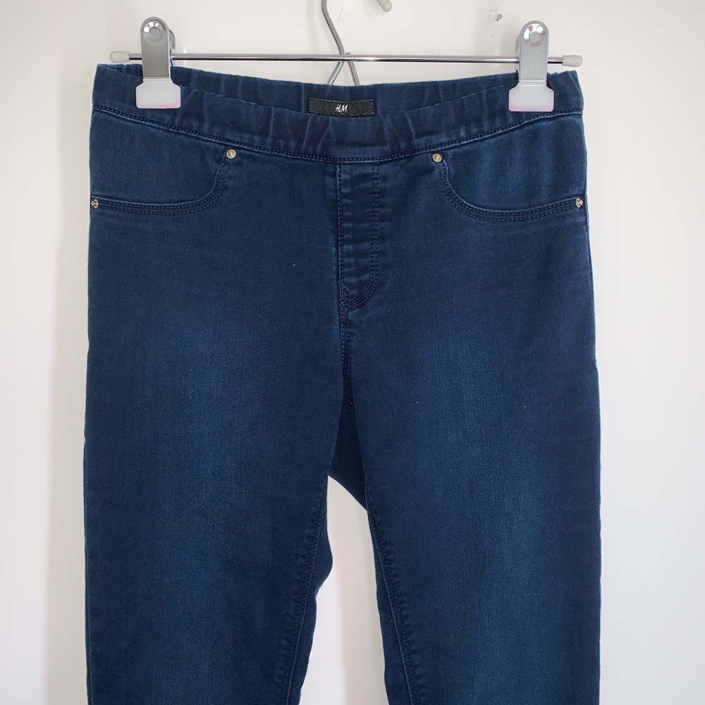 H&M Dark Wash Jeggings - Picture 2 of 5